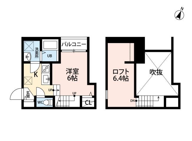 【間取り】 | KEE福大前 | 現況優先。