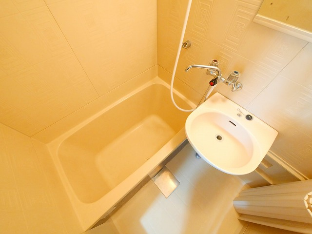 ラブリーハイツの浴室