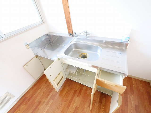 鳩マンションのキッチン