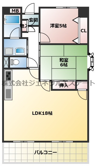【間取り】 | ベルメゾン宮下