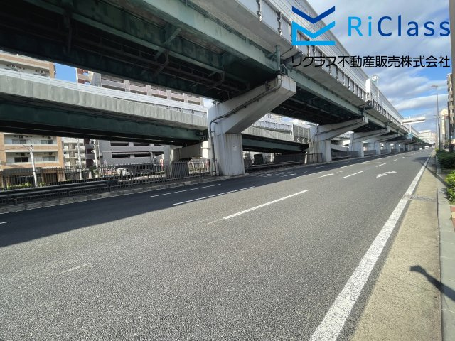 兵庫コートハウスの周辺|マンション前の道路です