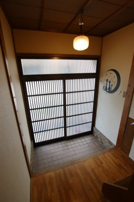 【玄関】 | 堺市東区日置荘原寺町522-1貸家