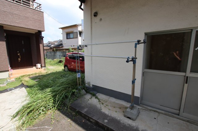 【バルコニー】 | 堺市東区日置荘原寺町522-1アパート | 洗濯物干し場