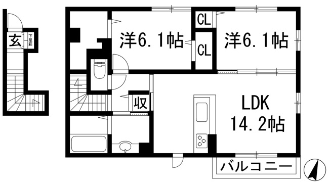 【間取り】 | プリマベーラ