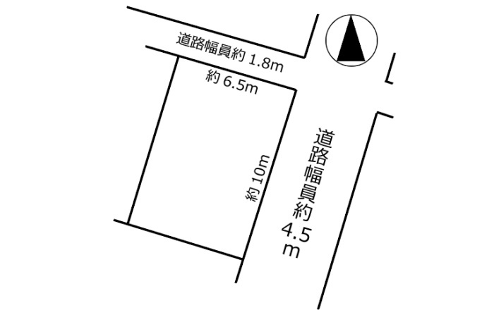 土地　鷺山の土地図
