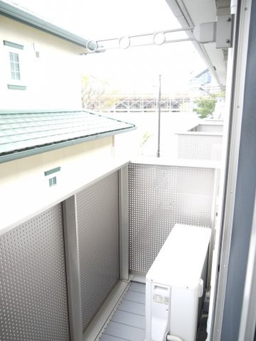 West　Fieldのバルコニー