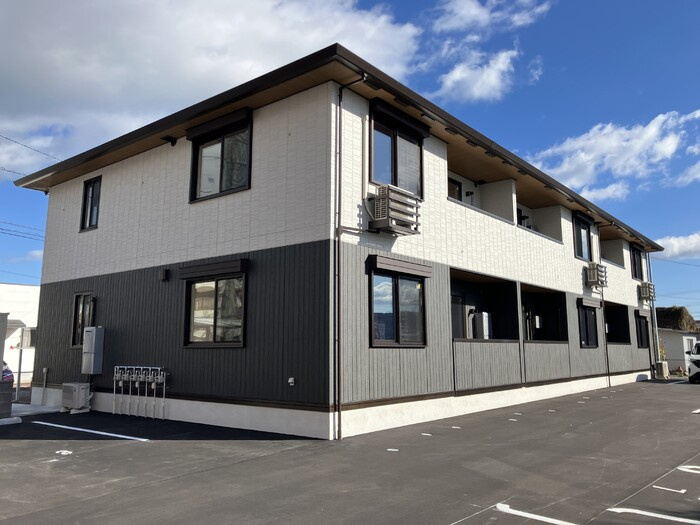 四つ葉原町の外観パース