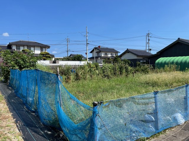 斐川町荘原　売土地の外観