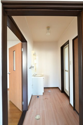 【洗面所】 | パークヒルズ美原町 | スペースが確保できる洗面所です