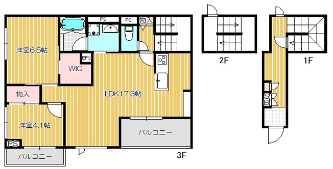 【間取り】 | La Casa Gentile