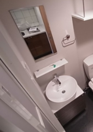 エスリード神戸WESTの洗面所|独立洗面台