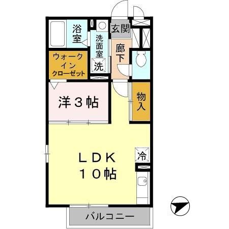 グランシャリオ鳳の間取り