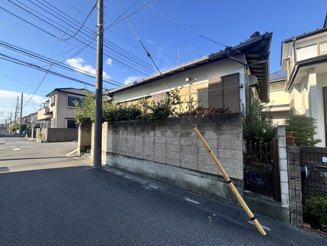 越谷市下間久里売地の外観