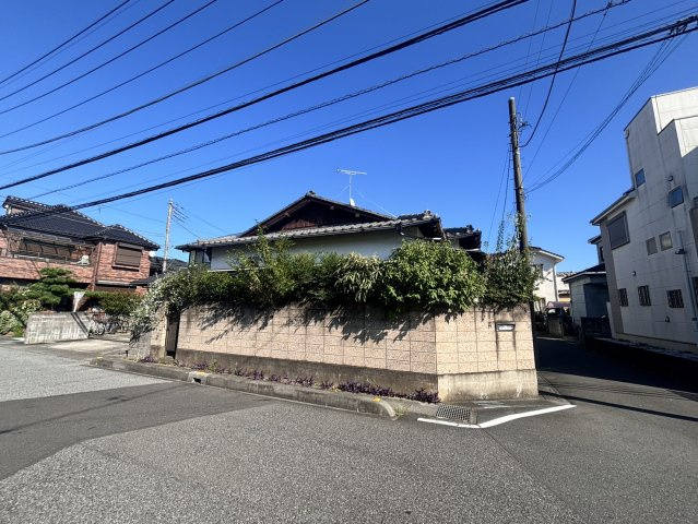 越谷市下間久里売地の外観