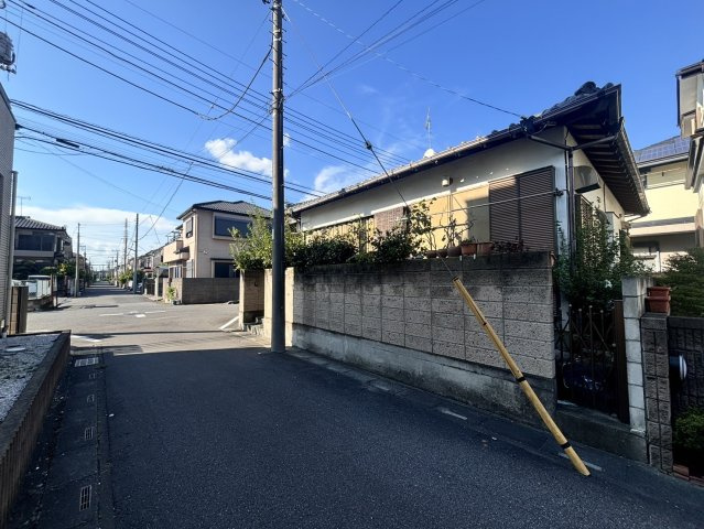 越谷市下間久里売地の外観