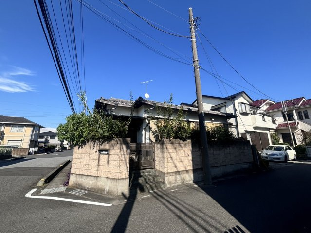 越谷市下間久里売地の外観