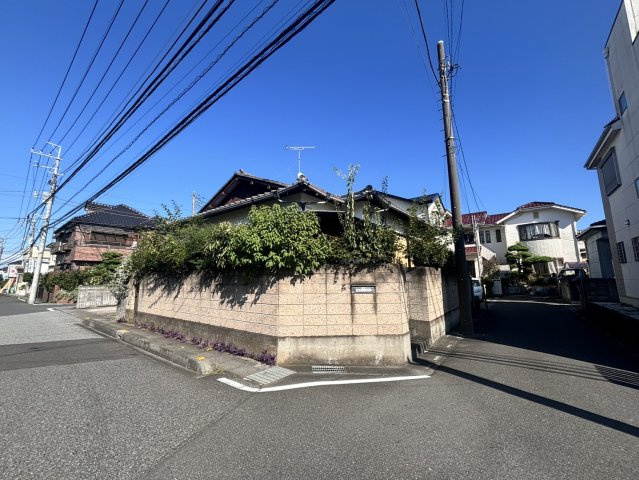 越谷市下間久里売地の外観