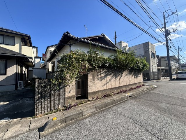 越谷市下間久里売地の外観