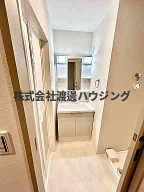 カルム西野の独立洗面台