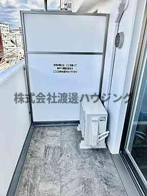 ONLYONE江坂のバルコニー