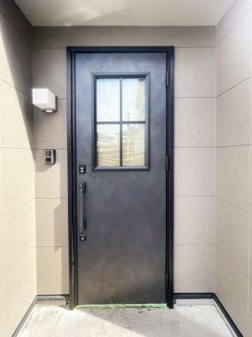 福間南 HACOGAIの外観|(玄関)玄関扉はスマートキーを採用。非接触で解錠できます。 