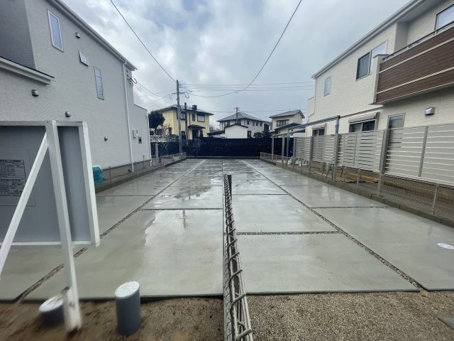 福間南 HACOGAIの駐車場|駐車場スペースは広々。 