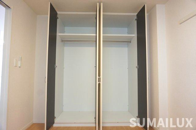 熊本市北区武蔵ケ丘８丁目の賃貸マンションの収納
