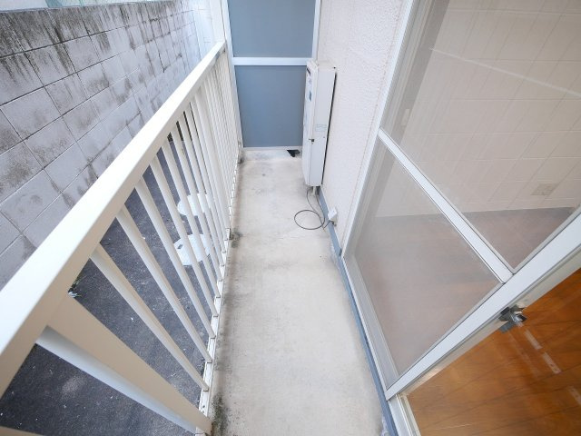 エスポワールするがまちのバルコニー|陽当たり良好なバルコニーです