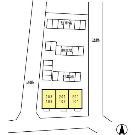 花水木の家Ⅰ　　刈谷市近郊の賃貸ならクラスホーム刈谷店の区画図