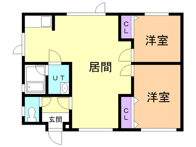 中島本町ＹＡ－２の間取り