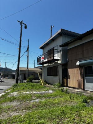 【前面道路含む現地写真】 | 長浜市木之本町廣瀬30-1　他6筆　売土地