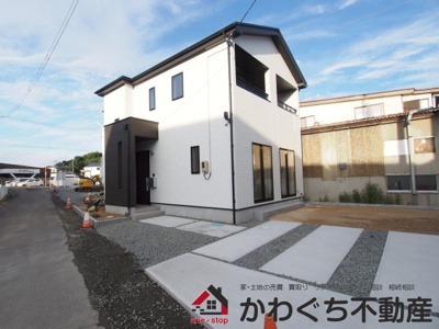 【外観】 | ＧＲＡＦＡＲＥ　二本松市油井９期　４号棟 | ★内覧予約で新米2kg★