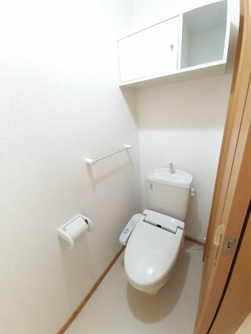 サンライズ貴園Ａのトイレ|シンプルで使いやすいトイレです