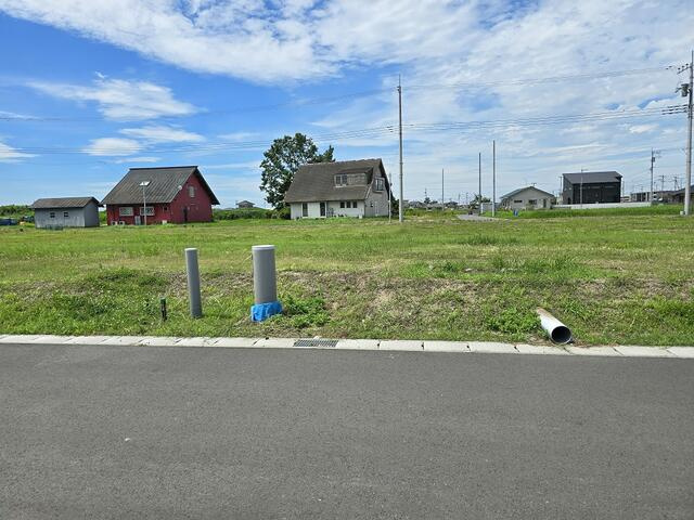 木更津市中島　土地の外観|北東側