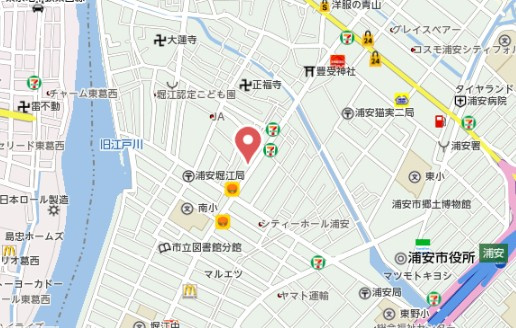 アピアグレースの地図