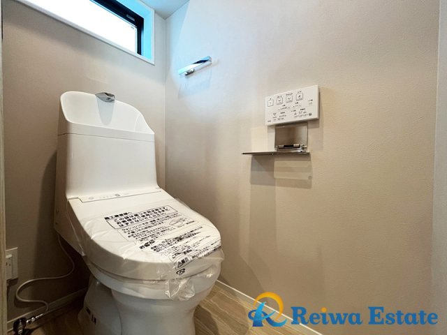 未入居戸建　茅ヶ崎市甘沼のトイレ