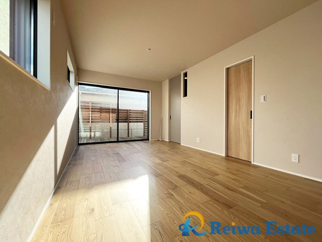 未入居戸建　茅ヶ崎市甘沼の居間・リビング