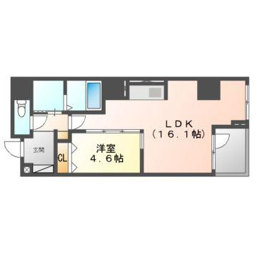 Ｌａ ｎｅｉｇｅ 中山下の間取り