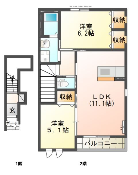 寿参番館の間取り