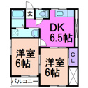 【間取り】 | 間取りです（西向きです）