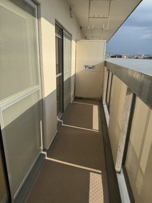 【バルコニー】 | 北野田大発マンションB棟