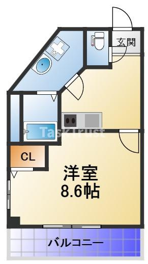 【間取り】 | ラスペランザ京橋