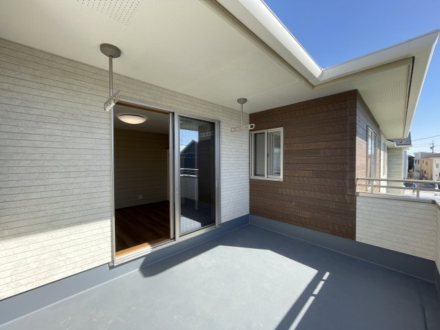 【バルコニー】 | 熊谷市石原第４期　ワイウッドコート　新築戸建　全１２棟　3号棟