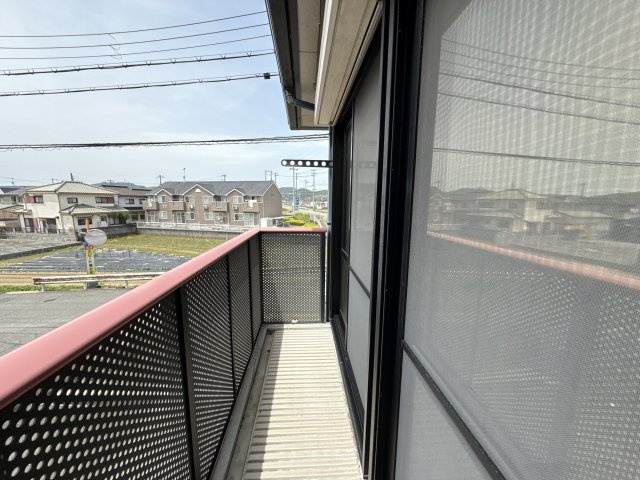 ディアス・オークラのバルコニー
