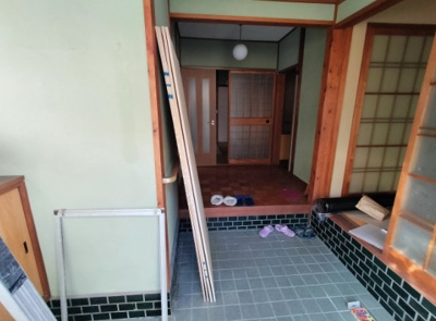 【玄関】 | 神戸市北区有馬町　戸建貸家