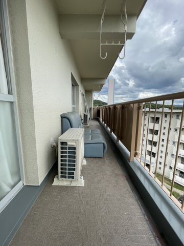 笹の台団地7棟のバルコニー|笹の台団地7棟（2LDK）南側バルコニー