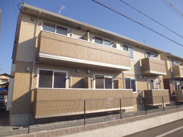 倉敷市神田３丁目のアパートの外観