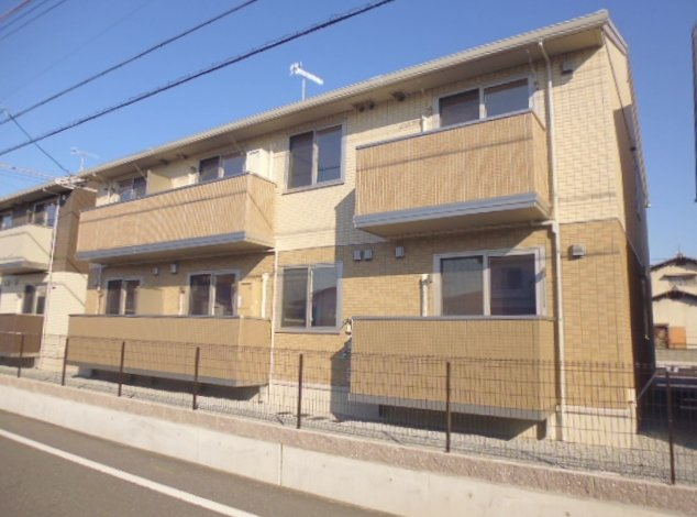 倉敷市神田３丁目のアパートの外観