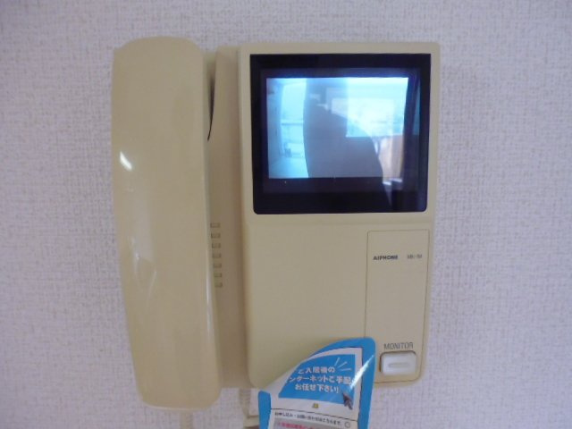 岡山市南区植松のアパートのセキュリティ|TVインターホン