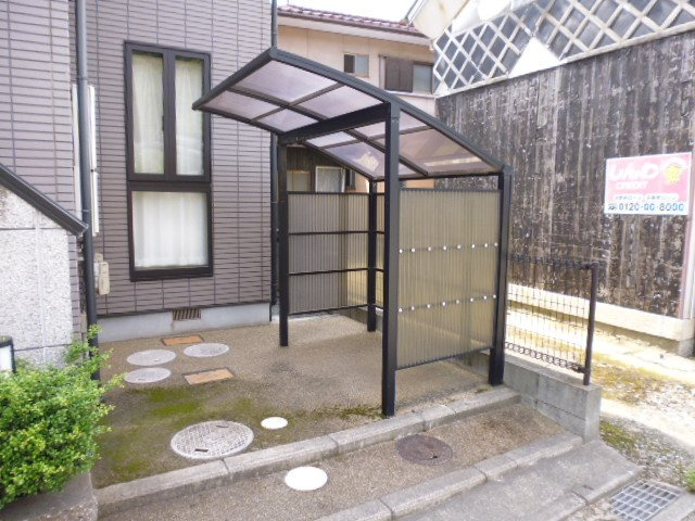 岡山市南区植松のアパートのその他共用部分|駐輪場